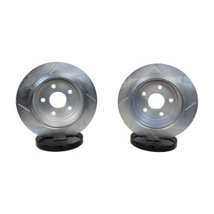 Jeep Wrangler JL Brake Rotors (2) - Rear - Baer Brakes - Claw Performance SZ Slotted/Zinc - `18-`26